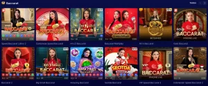 baccarat casino en vivo